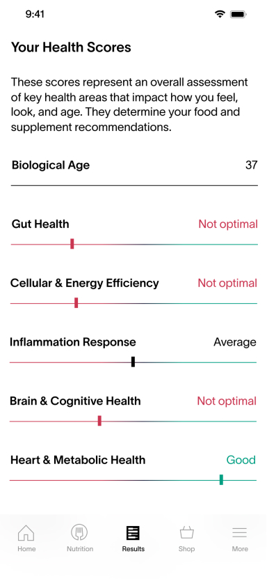 [App Screen] Health Scores