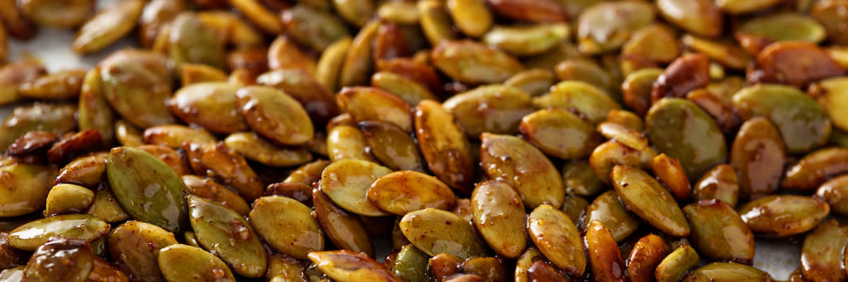 toasted pumpkin seeds